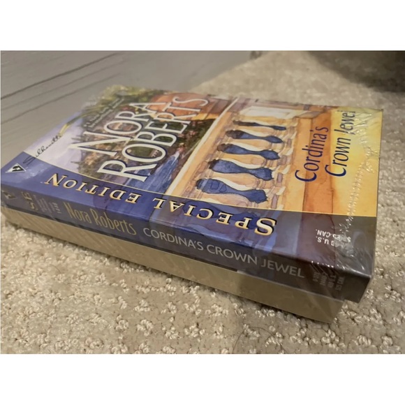 🆕 2 NORA ROBERTS Novels Cordina's Crown Jewel & Waiting For Nick PB SEALED - Picture 2 of 2